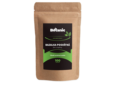 Bazalka posvátná - Drť z byliny
