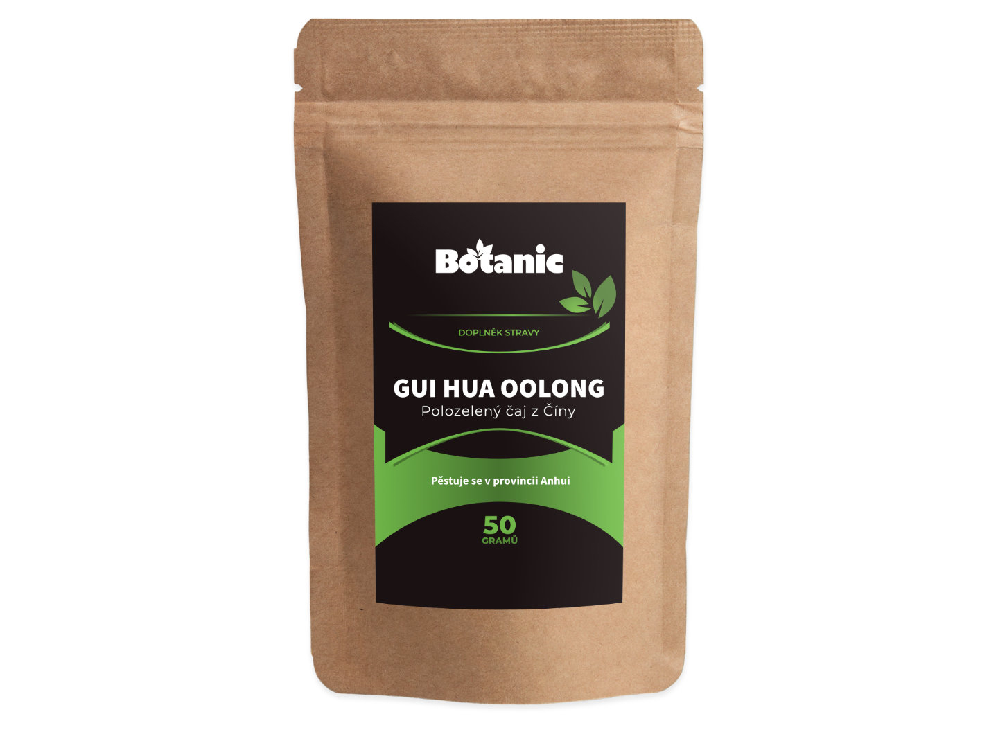 Botanic Gui Hua oolong - Polozelený čaj, Tchaj-wan 50g