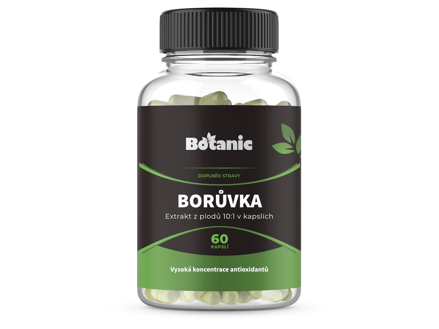 Botanic Borůvka - Extrakt z plodů 10:1 v kapslích 60kap.