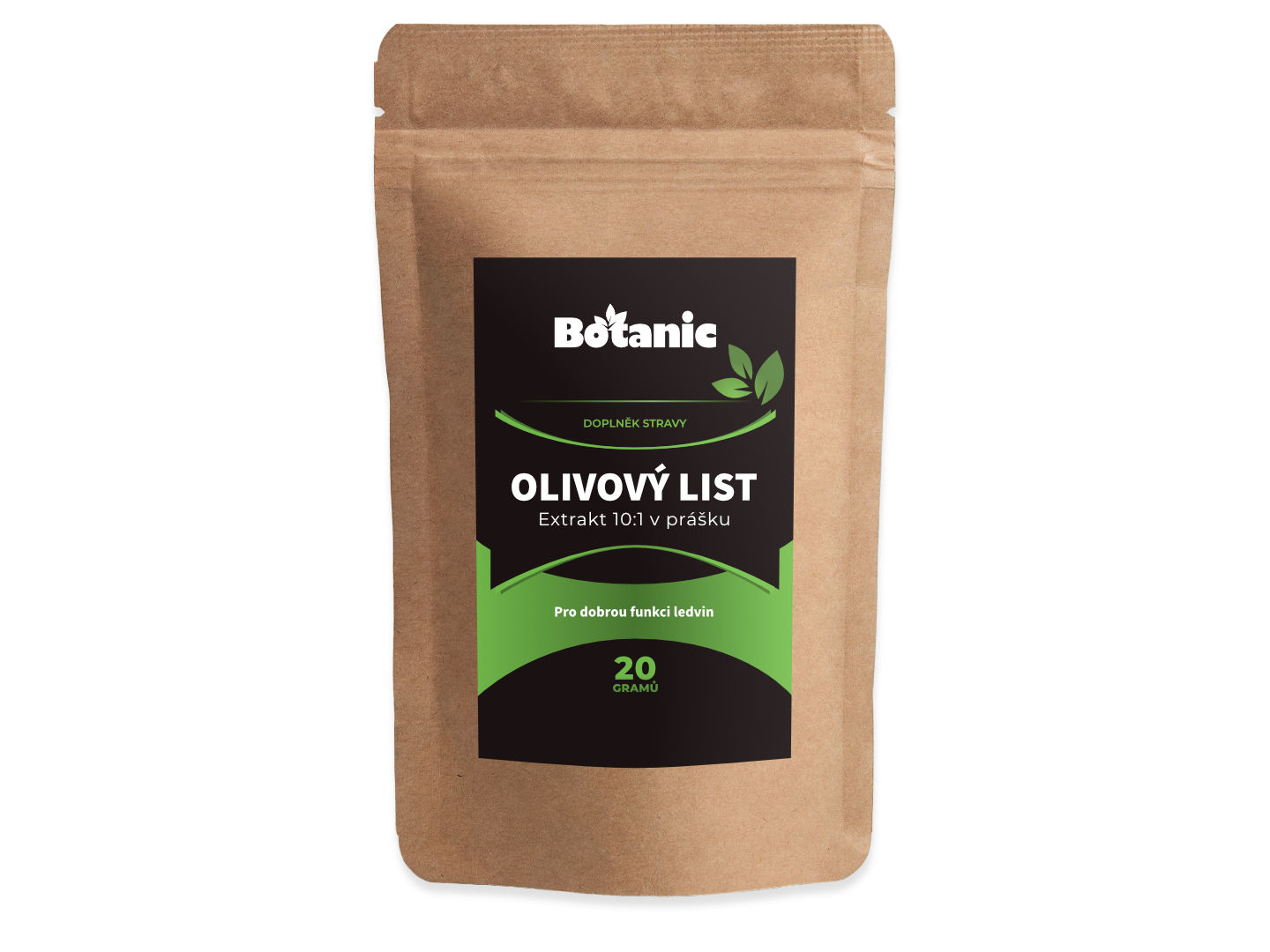 Botanic Olivový list - Extrakt 10:1 v prášku 20g
