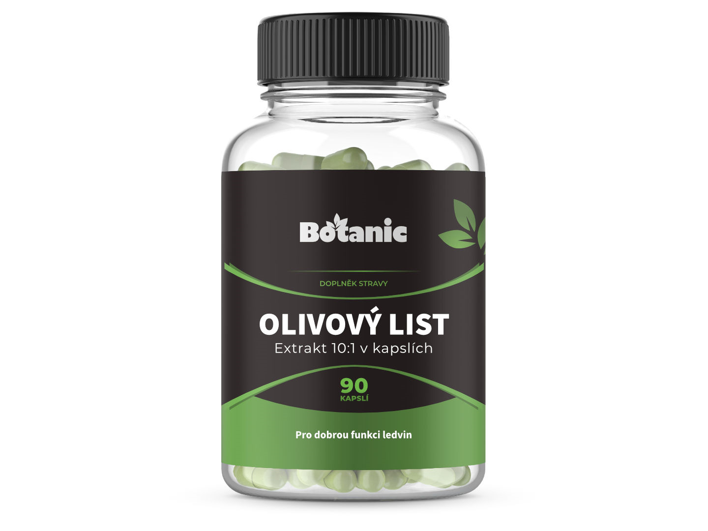 Botanic Olivový list - Extrakt 10:1 v kapslích 90kap.