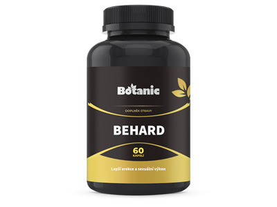 BeHard - Lepší erekce a sexuální výkon