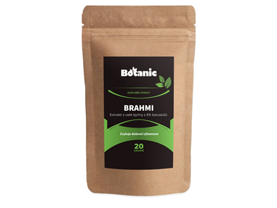 Brahmi - Extrakt z celé byliny s 5% bacosidů v prášku