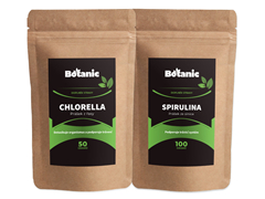 Chlorella a Spirulina