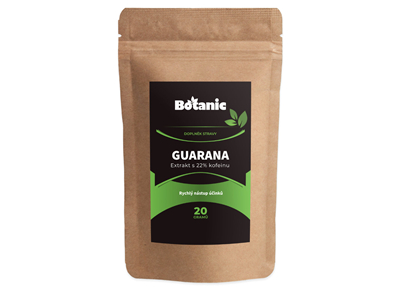 Guarana - Extrakt ze semínek s 22% kofeinu v prášku