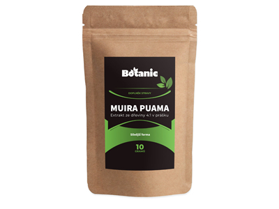 Muira puama - Extrakt ze dřeviny 4:1 v prášku
