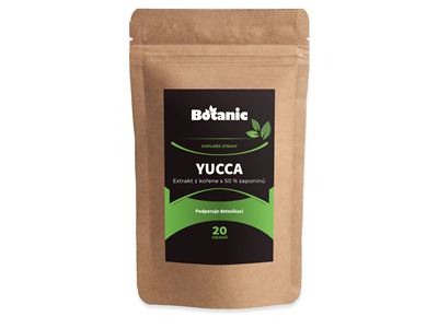 Yucca - Extrakt z kořene s 50 % saponinů v prášku